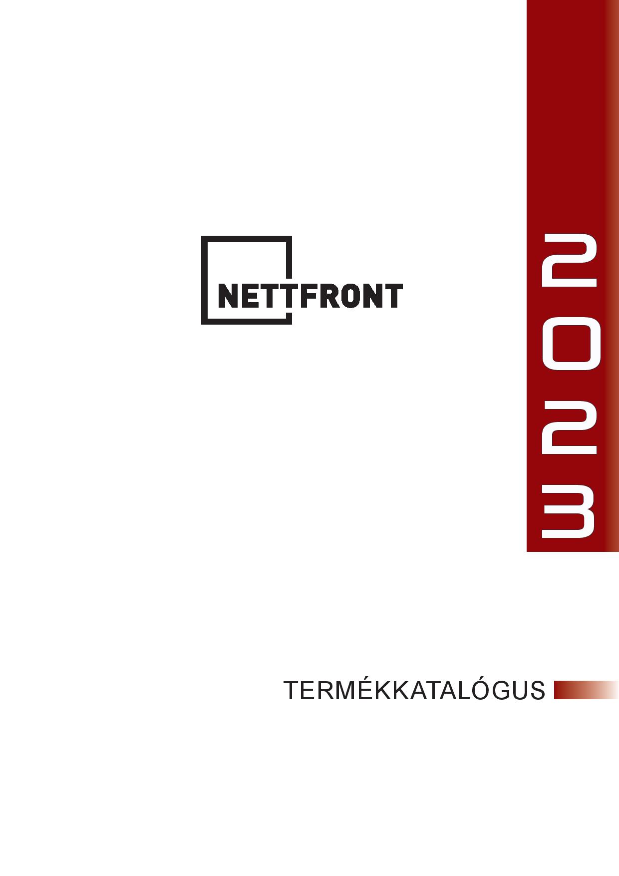 NettFront ajtófront katalogus 2023